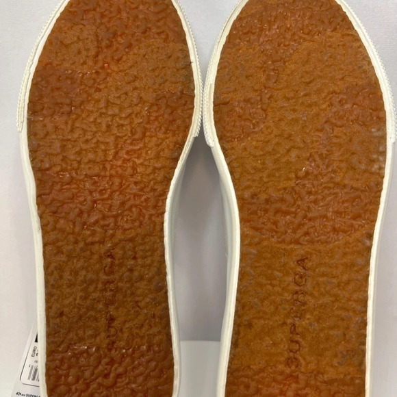 Superga White Platform Sneakers Size 4.5 – Canvas – New with Tags - Picture 8 of 12